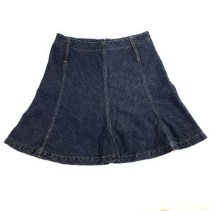 Banana Republic flared skirt cotton/linen (E559)